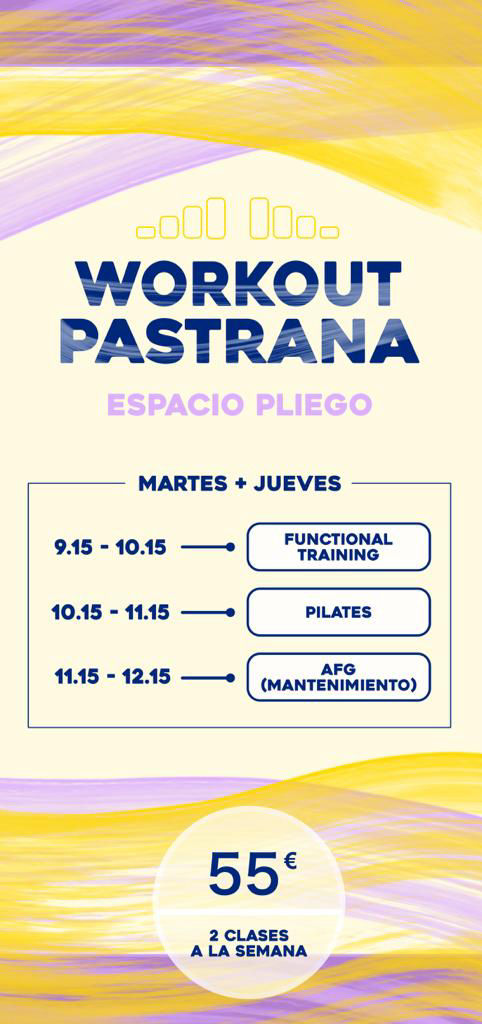 Workout Pastrana precios